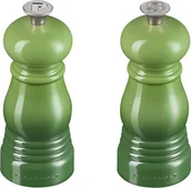 Młynki do soli i pieprzu - Młynki do soli i pieprzu Le Creuset 11 cm zieleń bambusowa 2 szt. - miniaturka - grafika 1