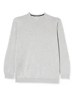 Swetry męskie - Seidensticker Sweter męski, szary, S - miniaturka - grafika 1