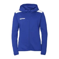 Kurtki damskie - uhlsport Kempa Handball Emotion 27 damska kurtka sportowa z kapturem dla kobiet i dziewcząt z podszewką – polar po wewnętrznej stronie – z kieszeniami na zamek błyskawiczny - miniaturka - grafika 1