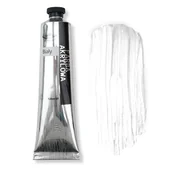 Farby i media malarskie - FARBA AKRYLOWA MALARSKA BIAŁA 120ml ARTYSTYCZNA PROFESJONALNA W TUBCE - miniaturka - grafika 1