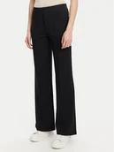 Spodnie damskie - Guess Spodnie materiałowe V5YB11 KCX42 Czarny Regular Fit - miniaturka - grafika 1