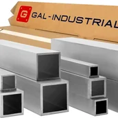 Inne materiały budowlane - Gal Industrial Profil Aluminiowy 35x35x2 mm 400 cm Rura Kwadratowa Aluminium Na wymiar - miniaturka - grafika 1