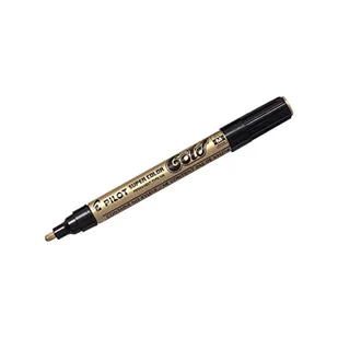 Pilot Pen Pilot Super kolorze ekstra drobno marker Bullet, złoto opakowanie 12 szt. 2450 - Markery permanentne - miniaturka - grafika 1