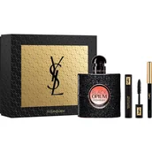 Zestawy perfum damskich - Yves Saint Laurent Black Opium Zestaw świąteczny dla niej - miniaturka - grafika 1