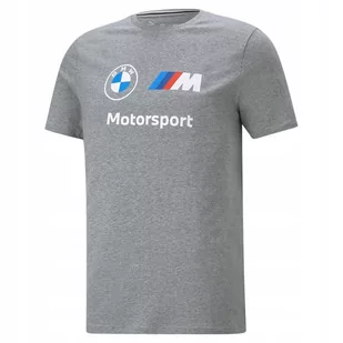 T-shirt koszulka PUMA BMW LOGO TEE męska bawełna M - Koszulki męskie - miniaturka - grafika 1