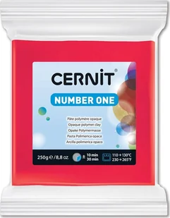 Cernit Modelina Cernit Czerwona 250 g - Masy plastyczne - miniaturka - grafika 1