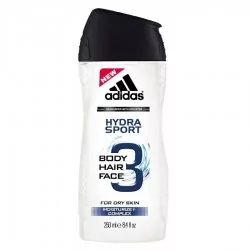 Adidas 3in1 Hydra Sport żel pod prysznic 250ml M) - Żele pod prysznic dla mężczyzn - miniaturka - grafika 1