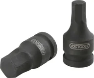 Klucze i nasadki - KS Tools 515.1587 3/8" nasadka nasadowa do śrub z łbem sześciokątnym, krótka, 4 mm - miniaturka - grafika 1