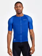 Koszulki sportowe męskie - Craft Koszulka kolarska "ADV Aero Jersey" w kolorze niebieskim - miniaturka - grafika 1
