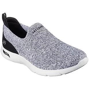 Skechers Damskie tenisówki Arch FIT Refine, białe, 8 UK - Trampki damskie - miniaturka - grafika 1