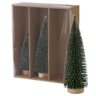 Choinki - 3-częściowy stojak dekoracyjny Tarvo H22-32cm zielona jodła Choinka adwentowa X-Mas - miniaturka - grafika 1