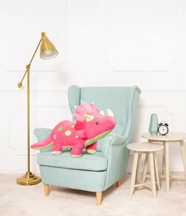 DUŻY WIELKI DINOZAUR ALEX PLUSZOWY PRZYTULANKA MIŚ MASKOTKA 100CM RÓŻOWY - Maskotki i pluszaki DUŻY WIELKI DINOZAUR ALEX PLUSZOWY PRZYTULANKA MIŚ MASKOTKA 100CM RÓŻOWY - Maskotki i pluszaki - miniaturka - grafika 1