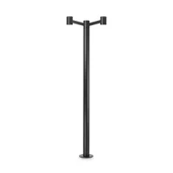 Lampy ogrodowe - Ideal Lux Latarnia CLIO MPT2 czarna 249520 249520/IL - miniaturka - grafika 1