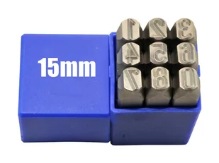 Znacznik Numerator Znaczniki Numeratory 15mm Cyfry - Dłuta - miniaturka - grafika 1