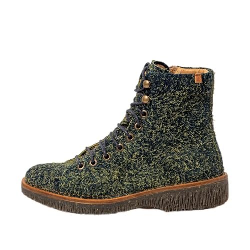 El Naturalista N5572 Volcano Damskie płaskie sznurowane botki, Wulf Marino, 42 EU, szerokie, Wulf Marino, 42 EU Larga