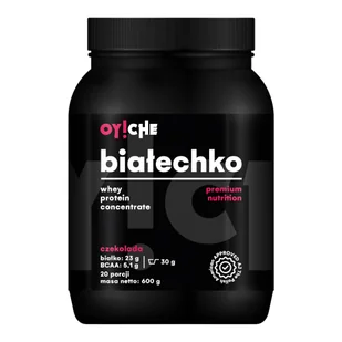 Białechko Czekolada Proszek do rozpuszczania, 600 g - Odżywki białkowe - miniaturka - grafika 1