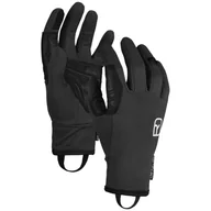 Rękawice narciarskie - Rękawiczki męskie Ortovox Fleece Light Glove M Rozmiar rękawiczek: L / Kolor: czarny - miniaturka - grafika 1