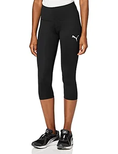 PUMA Damskie spodnie Active 3/4, czarne, XL - Spodnie damskie - miniaturka - grafika 1