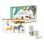 Gry planszowe - Gra planszowa Loto Zwierzęta – Moulin Roty - miniaturka - grafika 1