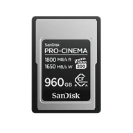 Karty pamięci - SanDisk PRO-CINEMA CFexpress Type A Card - 960GB - SDCFEA-960G-GN4NN - miniaturka - grafika 1