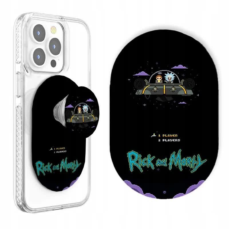UCHWYT DO TELEFONU MAGNETYCZNY MAGSAFE GRIP UNIWERSALNY RICK I MORTY WZORY