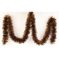 Ozdoby bożonarodzeniowe - Łańcuch grubo cięty ciemnobrązowy 300 x 8 cm - miniaturka - grafika 1