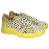 Półbuty damskie - Półbuty damskie Maciejka 05850-09/00-1 LIMONKA 39 - miniaturka - grafika 1