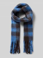 Apaszki i szaliki damskie - Szal z frędzlami model ‘IAMANUELLA’ - miniaturka - grafika 1