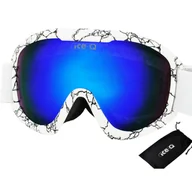 Gogle narciarskie - Gogle narciarskie dla dorosłych Ice-Q Małe Ciche - miniaturka - grafika 1