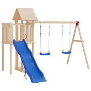 Place zabaw - Huśtawka dla dzieci z linkami - niebieska, PE, 37x / AAALOE - miniaturka - grafika 1