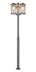 Sambesi H240 lampa ogrodowa stojąca z czujnikiem zmierzchu 3xE27 antracyt 404160342 - Lampy ogrodowe - miniaturka - grafika 1