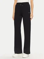 Spodnie sportowe damskie - Guess Spodnie dresowe V5RB19 KCOB2 Czarny Regular Fit - miniaturka - grafika 1