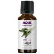 Aromaterapia - Now Foods Clary Sage - 100% Olejek z Szałwii - Szałwia (30 ml) - miniaturka - grafika 1