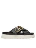 Buty dla dziewczynek - Liu Jo Klapki 4A5707 P0102 Czarny - miniaturka - grafika 1