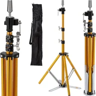 Meble fryzjerskie - Statyw stojak do główki głowy treningowej fryzjerskiej STAT-30 gold laminowany linia Superior - miniaturka - grafika 1