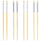 Zestawy do sushi - Pałeczki do sushi pałeczki bambusowe 8 sztuk - miniaturka - grafika 1