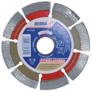 Dedra tarcza tnąca segmentowa MULTI-LAYER 180 mm / 22,2 mm H1095 - Tarcze do pił - miniaturka - grafika 1