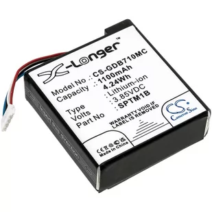 GoPro Hero 7 Silver / SPTM1B 1100mAh 4.24Wh Li-Ion 3.85V Cameron Sino - Akumulatory do aparatów dedykowane - miniaturka - grafika 1