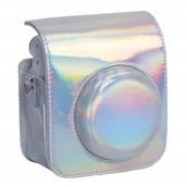 Torby fotograficzne i futerały - Pokrowiec LOVEINSTANT do Fujifilm Instax Mini 12 Srebrny Błysk - miniaturka - grafika 1