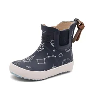 Kalosze damskie - Bisgaard Baby Rubber Unisex dziecięce kalosze przeciwdeszczowe, To The Moon, 30 EU, Na księżyc, 30 EU - miniaturka - grafika 1