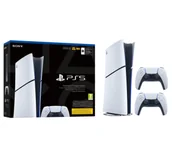 Konsole Playstation - Sony PlayStation 5 Digital Slim E Chassis PS5 825GB + Dodatkowy Pad Biały - miniaturka - grafika 1