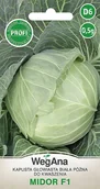 Nasiona i cebule - Kapusta głowiasta biała późna Midor F1 0,5g nasiona - WegAna - miniaturka - grafika 1