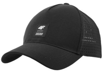 Czapka Z Daszkiem Męska 4F Czarna Bejsbolówka Sportowa L