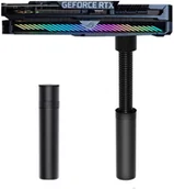 Akcesoria do komputerów stacjonarnych - Stojak pod kartę graficzną magnetyczny 49-80mm, czarny 5903814655075 - miniaturka - grafika 1