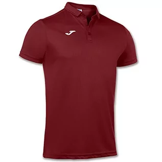 Koszulki męskie - Joma Hobby męska koszulka polo czerwony czerwony burgund X-L 100437.671.XL - grafika 1
