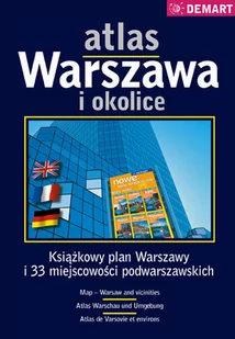 Demart Warszawa i okolice Atlas - Demart - Atlasy i mapy - miniaturka - grafika 1