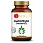 Suplementy naturalne - Yango Kwercetyna dwuwodna z perełkowca japońskiego YANGO 120 kapsułek 125mg - miniaturka - grafika 1