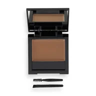 Akcesoria i kosmetyki do stylizacji brwi - Makeup Revolution Bullet Brow Wosk do Brwi Medium Brown - miniaturka - grafika 1