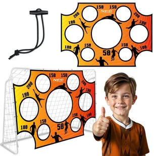 Mata celnościowa do bramek Neo-Sport 215 x 150 cm - Zabawki i gry sportowe - miniaturka - grafika 1