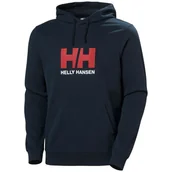 Bluzy sportowe męskie - Męska bluza Helly Hansen Hh Logo Hoodie 2.0 Rozmiar: M / Kolor: ciemnoniebieski - miniaturka - grafika 1